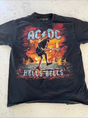 AC/DC Black Tee Hells Bells